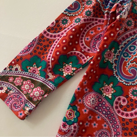 Hanna Andersson 110 Girls 5 Floral Paisley Dress - Picture 7 of 10